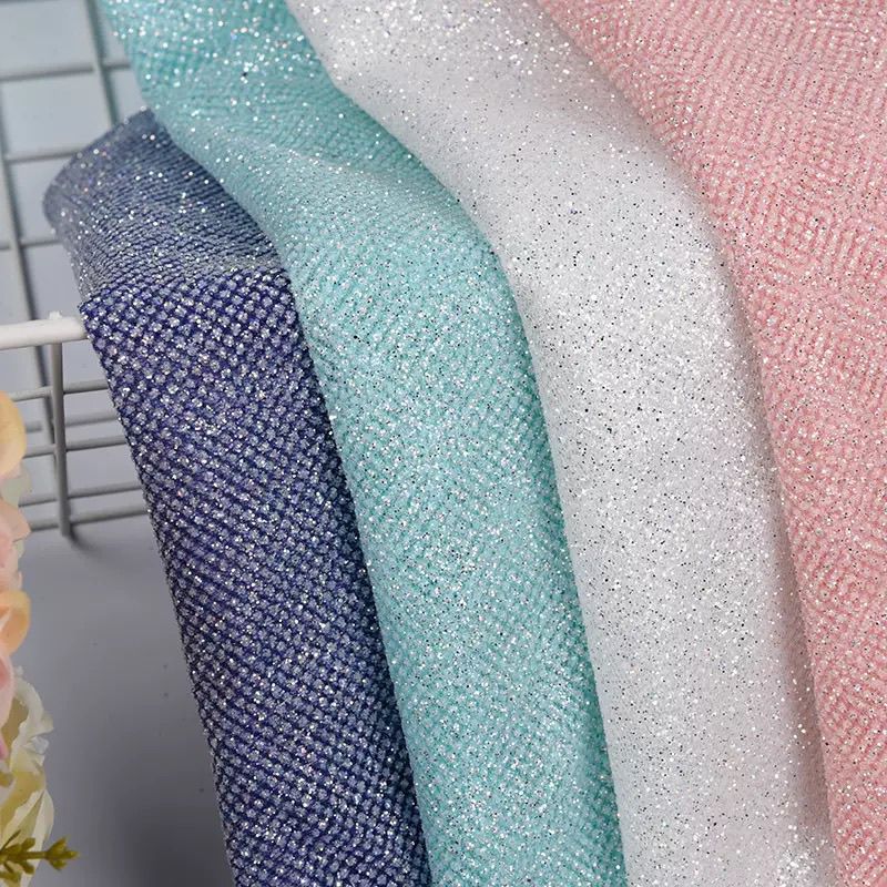 Crystal Mesh Fabric - DIY Dikiş El Yapımı Gelinlik Dekorasyonu