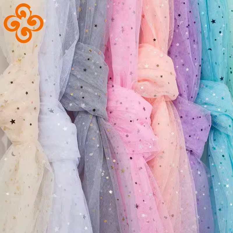 Crystal Mesh Fabric - 100x150cm Prenses Tül Kumaşı, Çocuk TUTU