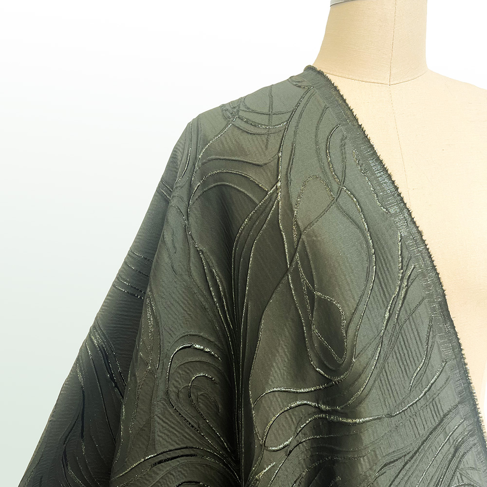 Crystal Mesh Fabric - Yüksek Kaliteli Jakarlı Dantel Kumaş 5