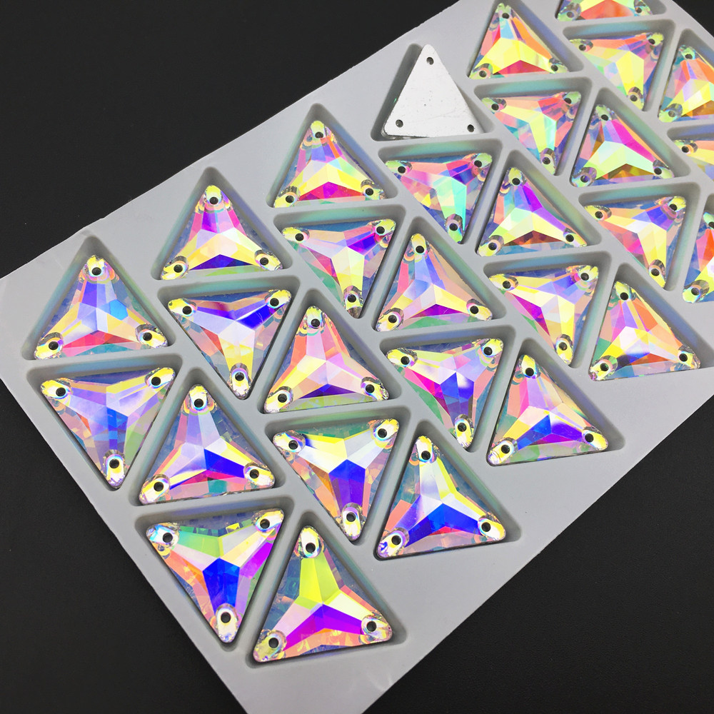 Her Boyutta Üçgen Cam Dikişli  - Sew On Rhinestone incelemesi ve fiyatı