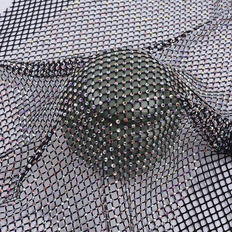 50x120 cm Dikiş Rhinestones fi - Crystal Mesh Fabric incelemesi ve fiyatı