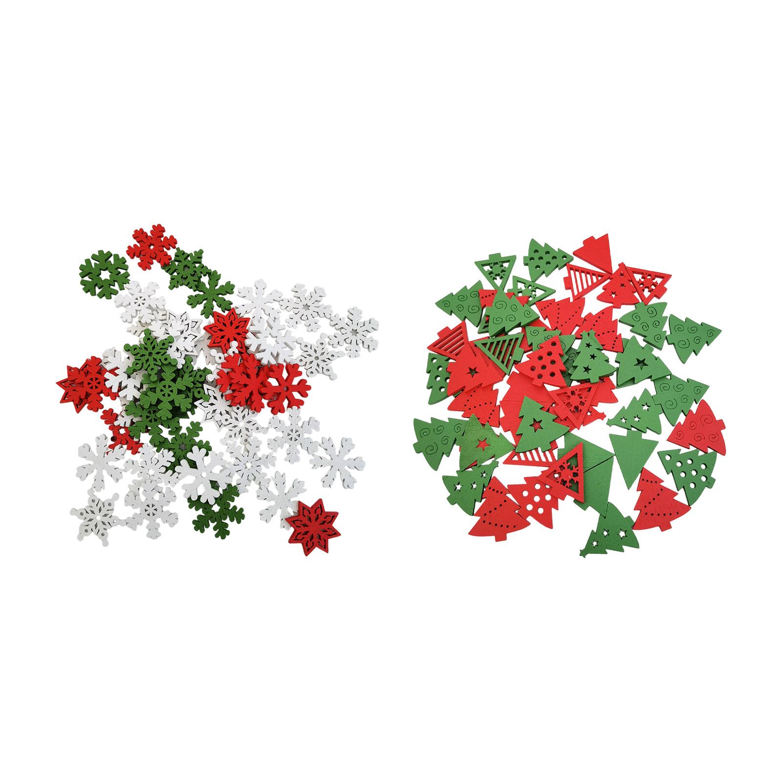 50 Parça Ahşap Noel Süslemeler - Christmas Craft Embellishment incelemesi ve fiyatı